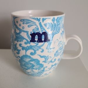 Anthropologie Initial "M" Mug